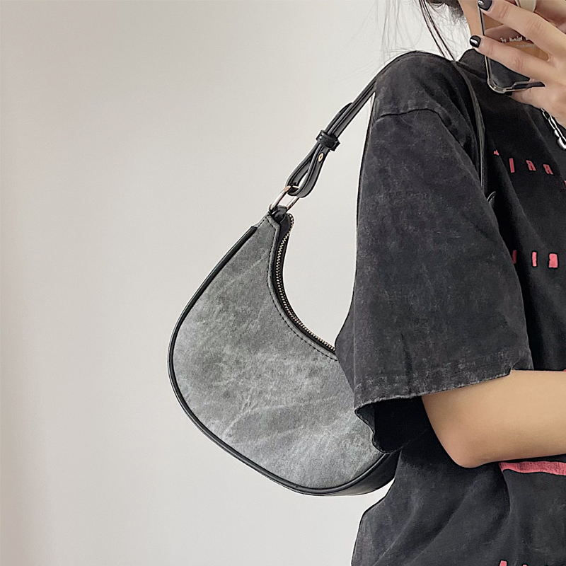 Luxury Bags Kate Spade - 女性のカジュアルなハーフムーンとローガのバッグ,革のPuのショルダーストラップ