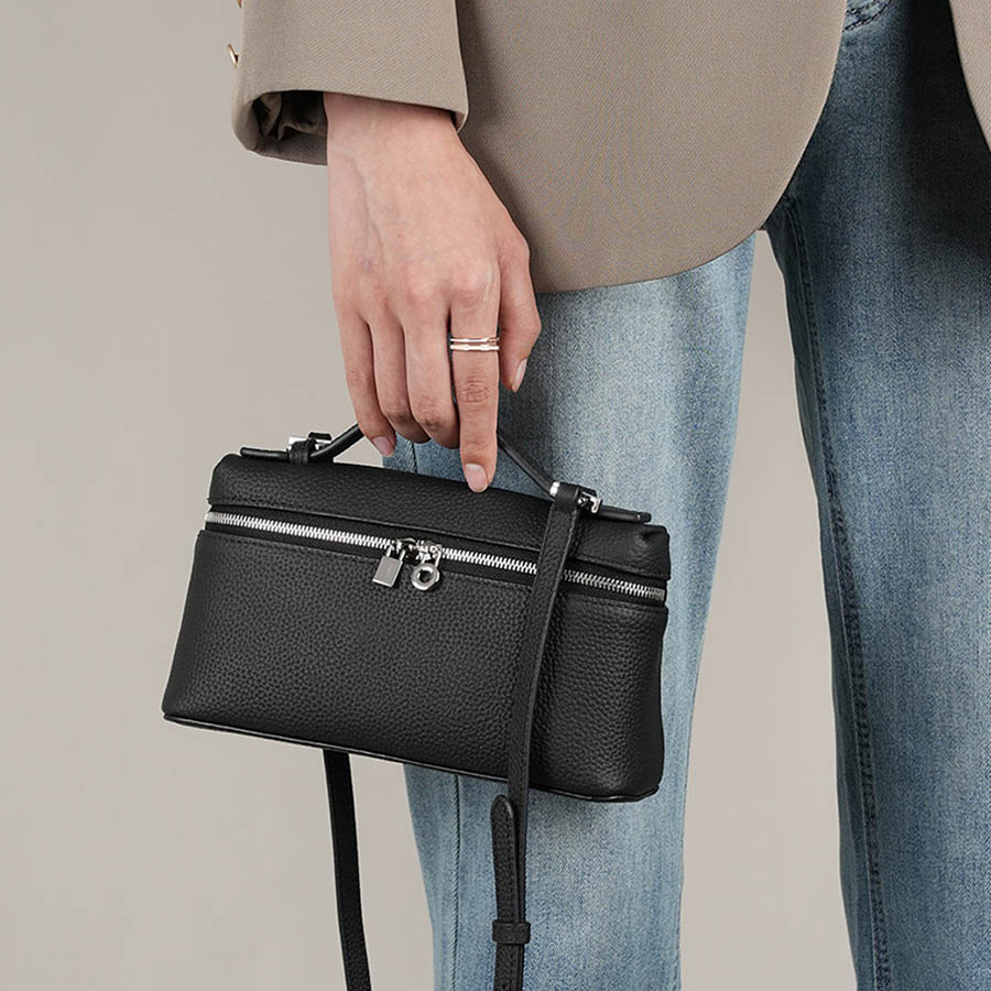Luxury Bags Jacquemus - 高級PUレザー女性用ショルダーバッグ、レトロシンプルスクエアボックスバッグ、絶妙なミニファッショナブルハンドバッグクロスボディバッグ