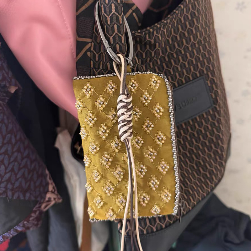 Luxury Bags For Women - ミニアクセサリーチャームバッグ レディース 高級デザイナーハンドバッグ 財布 2026年新作 ポリエステル製