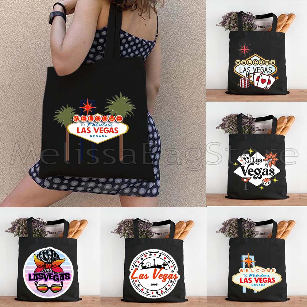 Luxury Bags New York - アメリカニューヨーク素晴らしいラスベガス市ネバダカラフルなギフト女性のハンドバッグショルダーショッパーキャンバストート女性の高級バッグ