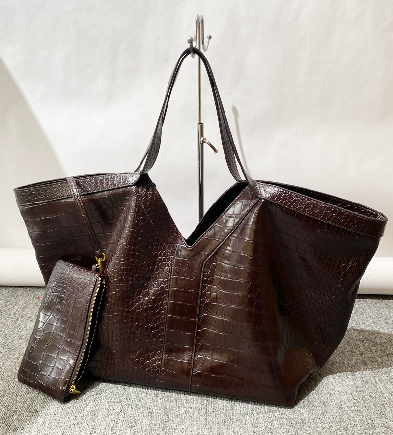 特大サイズのクロコダイル柄トートバッグ レディース 高級デザ - Luxury Bags 2026 のレビューと価格