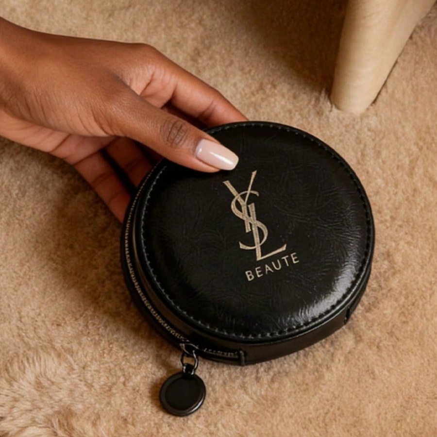 YSL ブラックミニ収納ポーチ トラベルビューティーデイリー - Luxury Designer Bags Ysl のレビューと価格