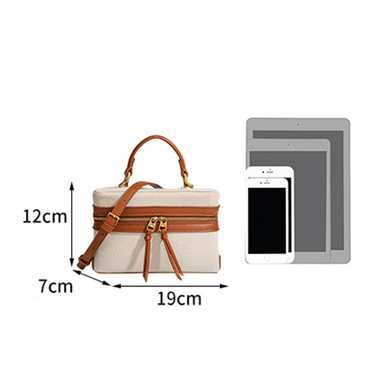 女性のレトロなキャンバススプライスランチボックス、通勤ポータ - Luxury Bags Jacquemus のレビューと価格