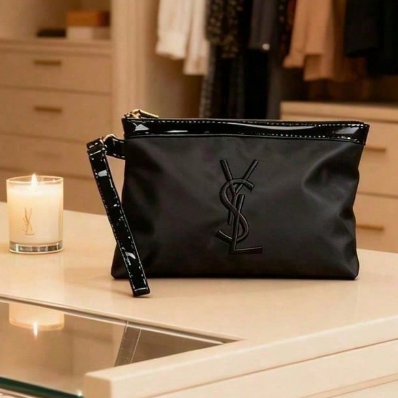 YSL クラシックコスメティックバッグ 女性用 高級ポータブ - Luxury Bags Ysl のレビューと価格