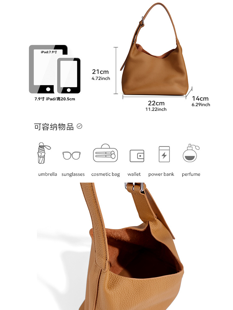 YANATARI 本革製クロスボディバッグ ミニマリストトー - Luxury Bags Wholesale のレビューと価格