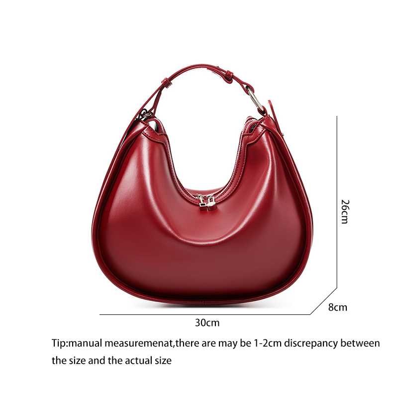 純粋なスプリット牛革女性のホーボス脇の下バッグ女性のためのソ - Luxury Bags Wholesale のレビューと価格