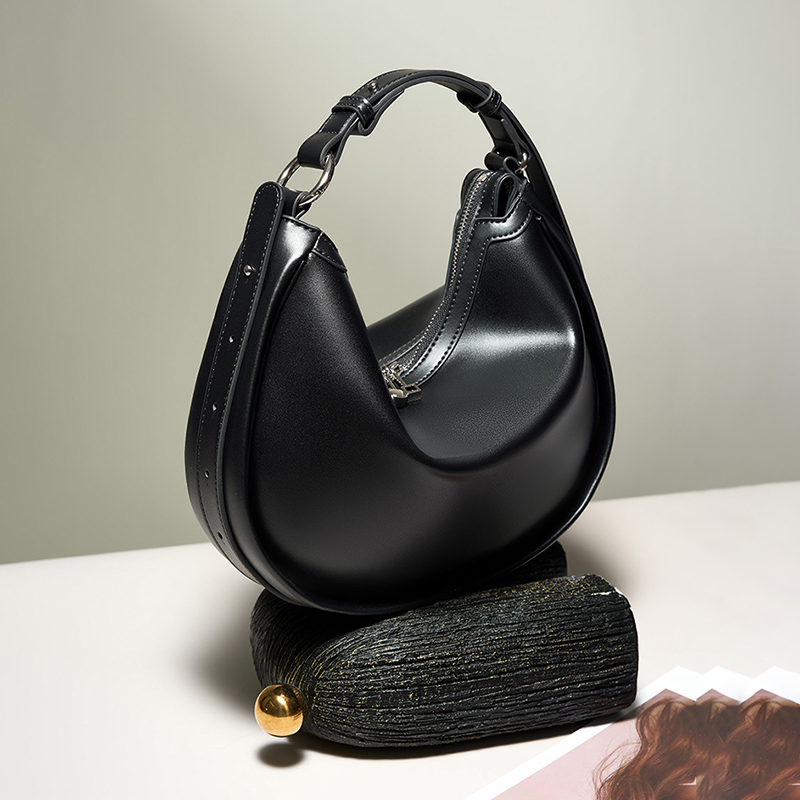 純粋なスプリット牛革女性のホーボス脇の下バッグ女性のためのソ - Luxury Bags Wholesale のレビューと価格