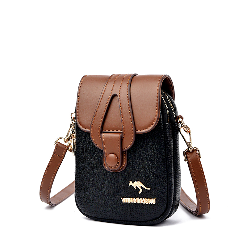 新しい小さな電話バッグショルダーバッグ女性用レザー財布高級デ - Luxury Bags For Women のレビューと価格