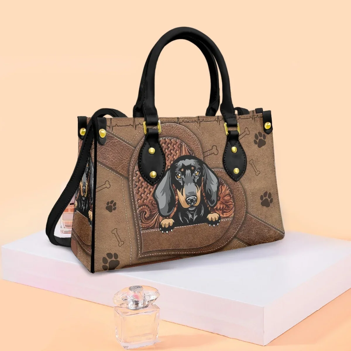女性のためのレザーショルダーバッグパーソナライズされた名前か - Luxury Bags Name For Women のレビューと価格