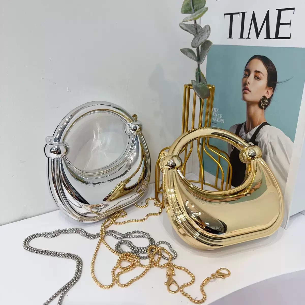 ミニゴールデンイブニングバッグ財布とハンドバッグ高級デザイナ - Luxury Bags For Women のレビューと価格