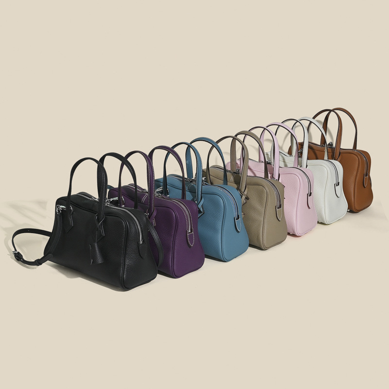2026 春の高級ブランド本革女性バッグ牛革カジュアルトート - Luxury Bags With Silver Hardware のレビューと価格