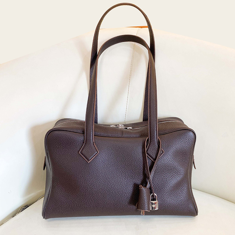 2026 春の高級ブランド本革女性バッグ牛革カジュアルトート - Luxury Bags With Silver Hardware のレビューと価格