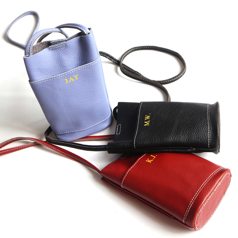 女性用本革クロスオーバーバッグ,パーソナライズされた文字の牛 - Luxury Bags Name For Women のレビューと価格
