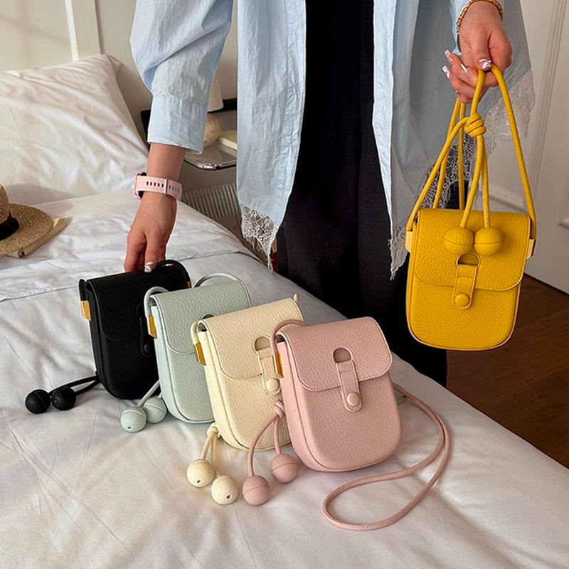 高級ブランドミニイエロークロスボディバッグ女性用ソフト PU - Luxury Bags For Women のレビューと価格
