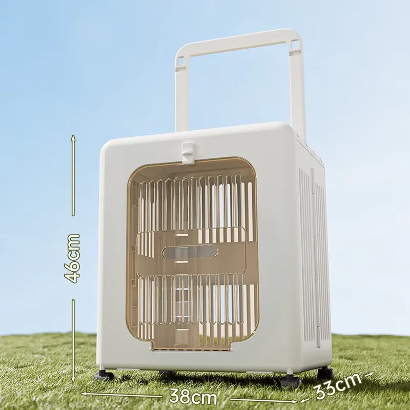 PP高級ペットキャリー 猫と小型ペット用 通気性のあるポータ - Luxury Bags Wholesale のレビューと価格