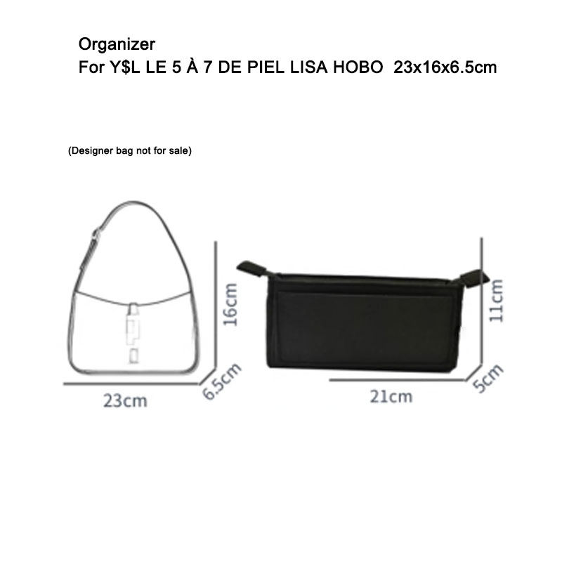 フェルト製財布インサートオーガナイザー LE 5～7 DE  - Luxury Bags Ysl のレビューと価格